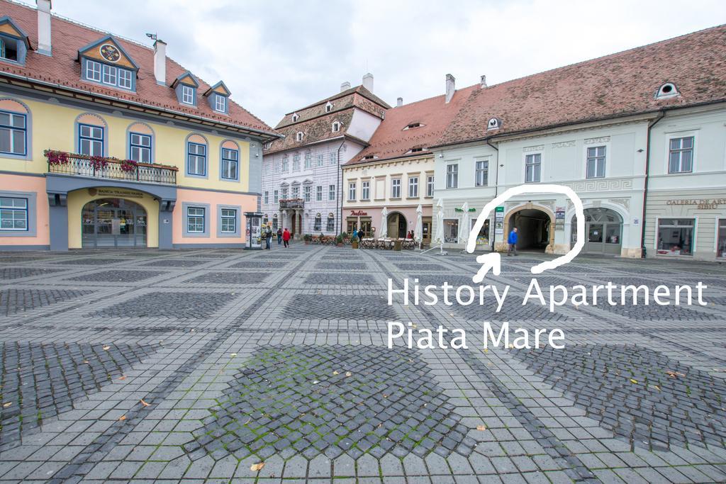 History Apartments Piata Mare Сібіу Екстер'єр фото